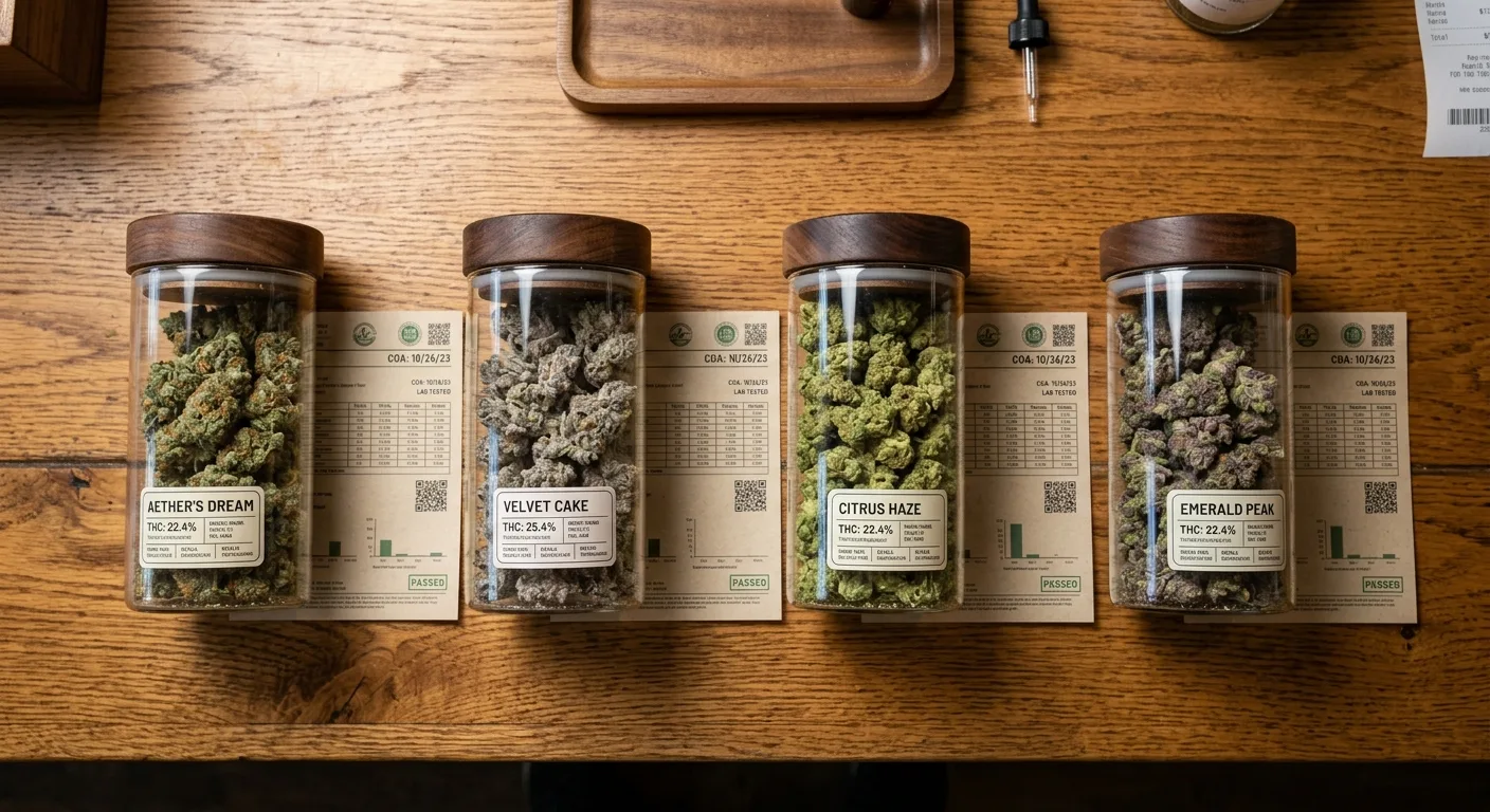 Cannabis Strains With Verified Pinene Expression