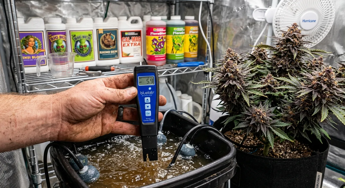 Nutrient and pH Management for Maximum Purple Expression