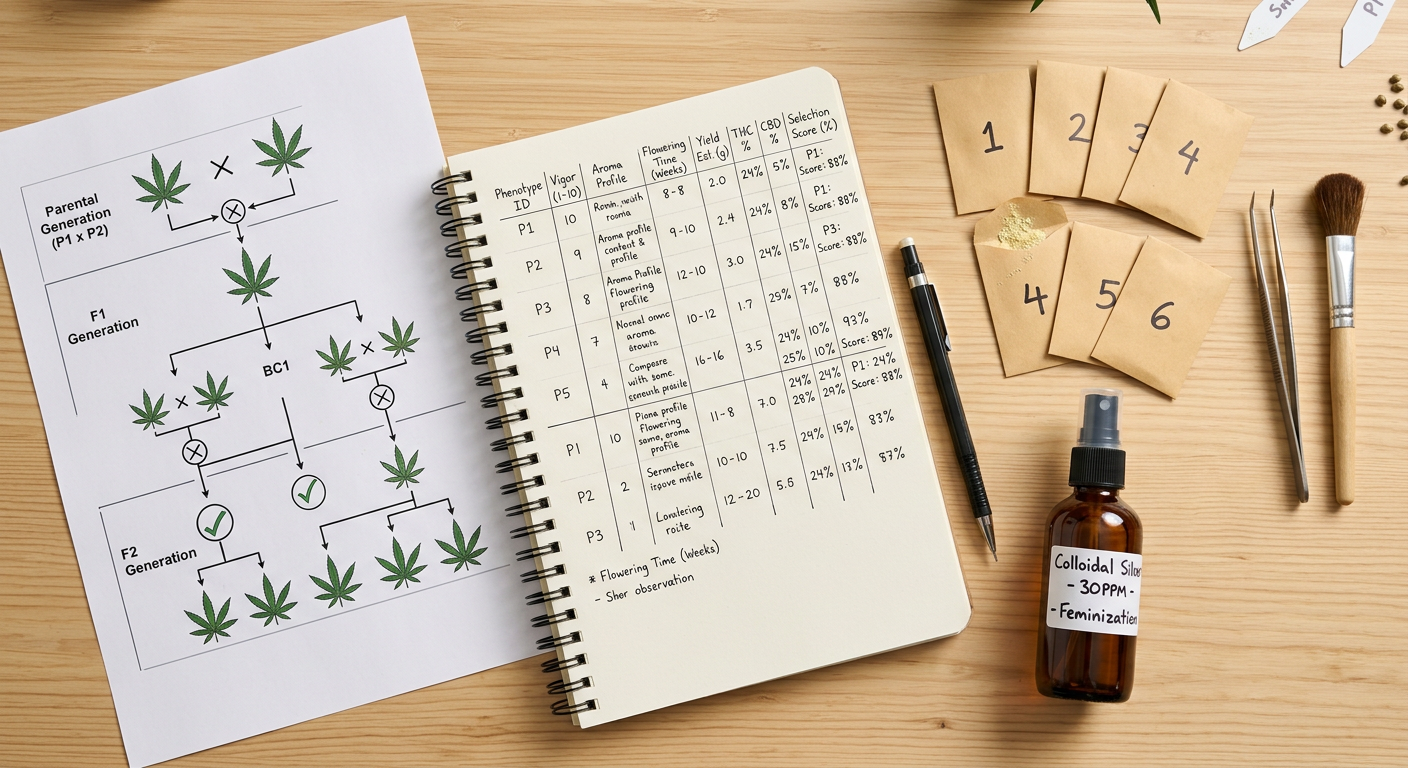How to Stabilize a Cannabis Strain: The Breeding Process