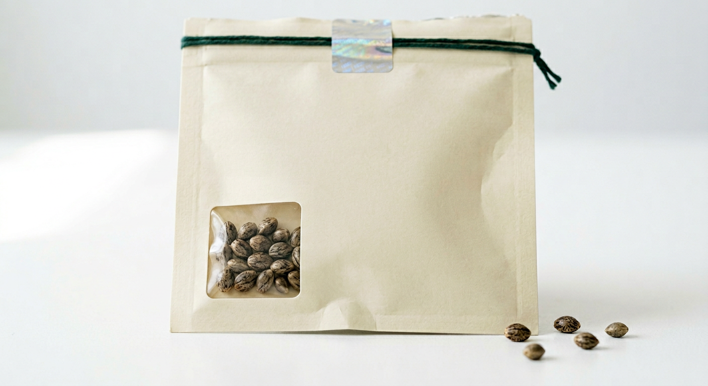 Professional seed documentation showing F-generation lineage — a key stability indicator