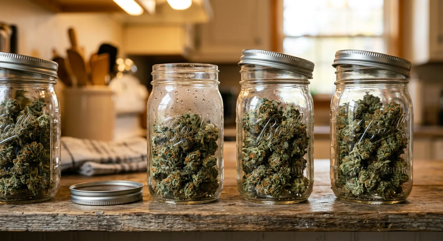 Jar Curing and How It Protects Remaining Terpenes