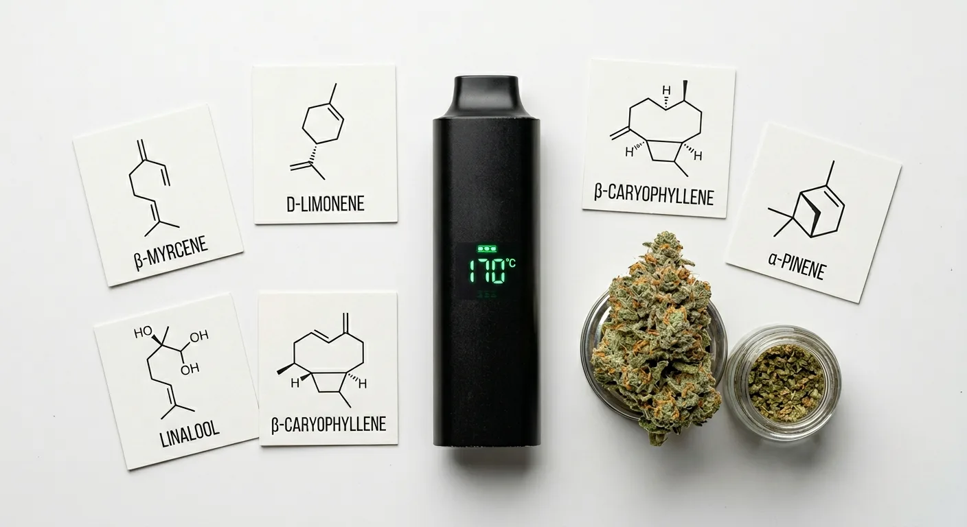 Terpene Loss During High-Temperature Vaping vs. Low-Temp Consumption
