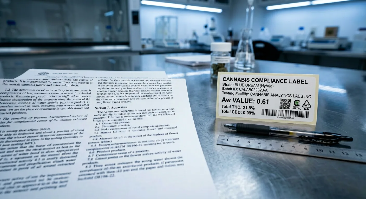 ASTM D8196 and the 0.55–0.65 Aw Standard Explained