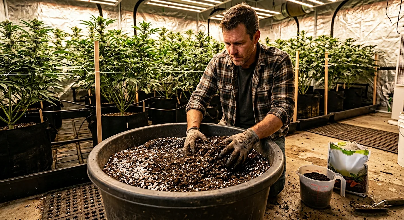 How Much Worm Castings to Add to Cannabis Soil by Growth Stage