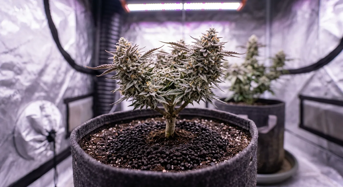 Top-Dressing Worm Castings During Cannabis Flowering